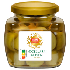 REWE Feine Welt Siziliens Schatz grüne Oliven 135g