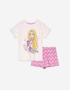 Kinder Pyjama Set aus Shirt und Shorts - Disney-Print