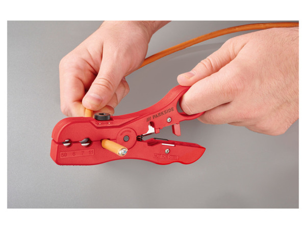 Bild 3 von PARKSIDE® Koaxial Abisolierwerkzeug »PKXA 2 A1« / Abisolierzange »PKAZ 2 B2«