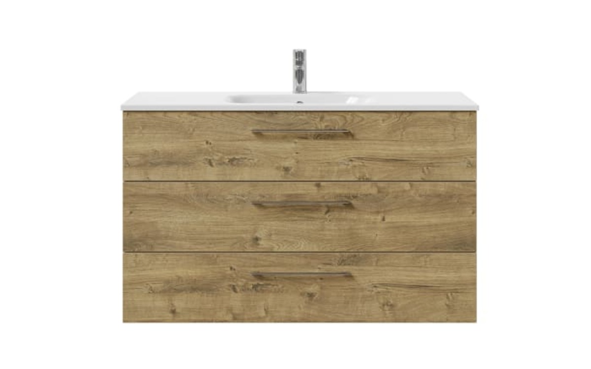 Bild 3 von Waschtisch Neapel, weiß, mit Armaturbohrung