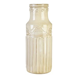 Vase TOWNY ca.32,5cm, offweiss