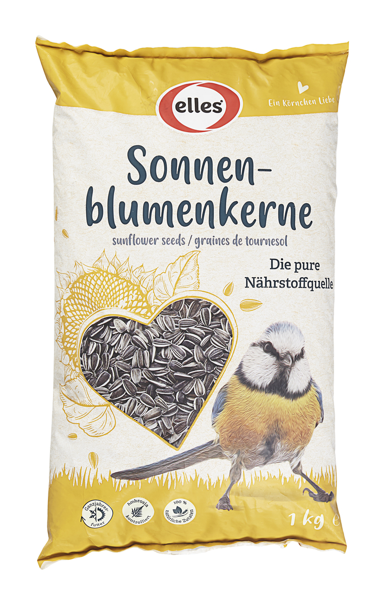 Bild 1 von Elles Wildvogelfutter Sonnenblumenkerne 1 kg