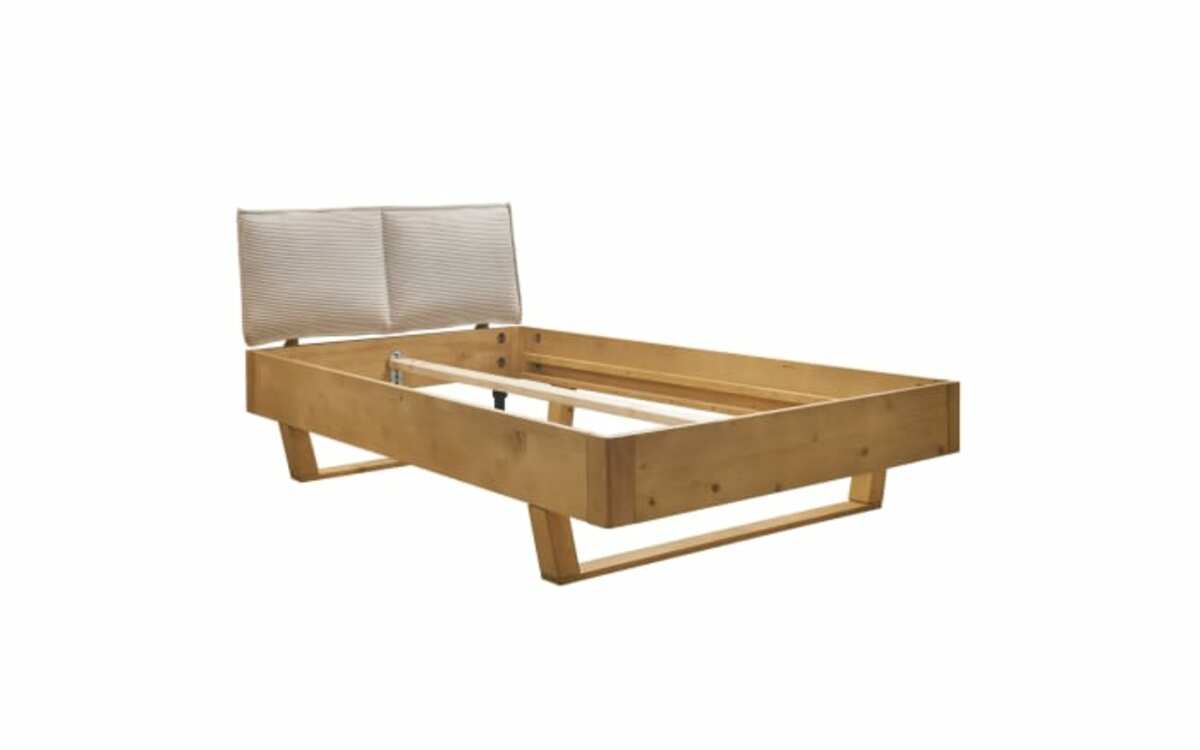 Bild 2 von Massivholzbett Andria, Fichte massiv, 140 x 200 cm