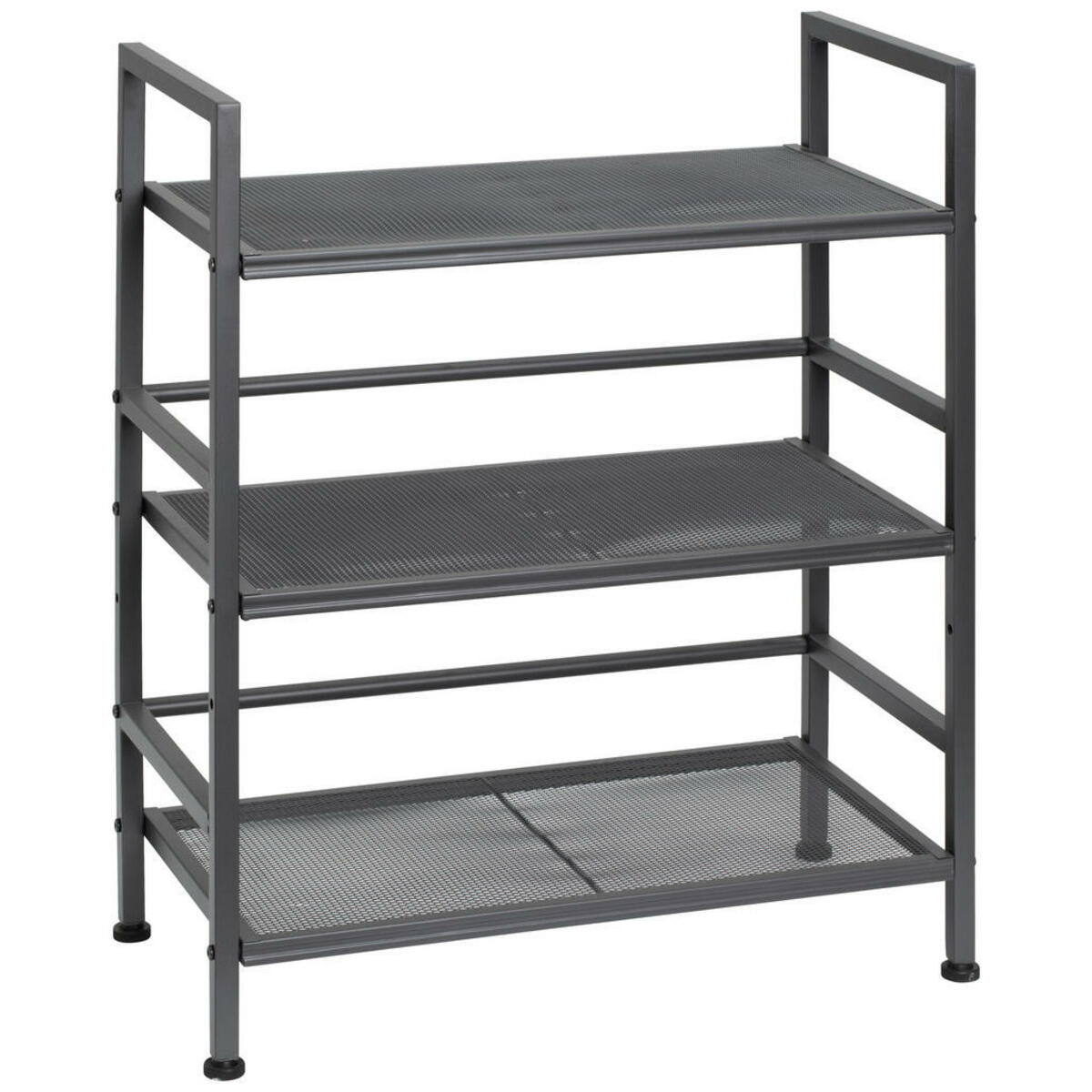 Bild 1 von PBJ Regal, Grau, Metall, 3 Fächer, 59x70x30 cm, Arbeitszimmer, Büroregale, Bücherregale