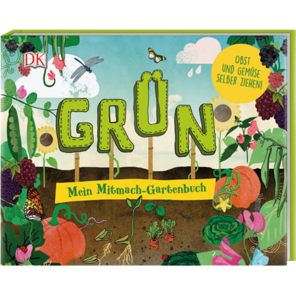 Bild 1 von Kinder-Sachbuch Grün – Mein Mitmach-Gartenbuch Bunt