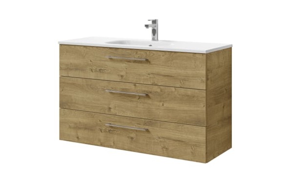 Bild 4 von Waschtisch Neapel, weiß, mit Armaturbohrung