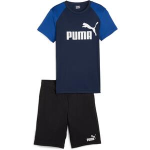 PUMA SET Trainingsanzug Kinder Blau