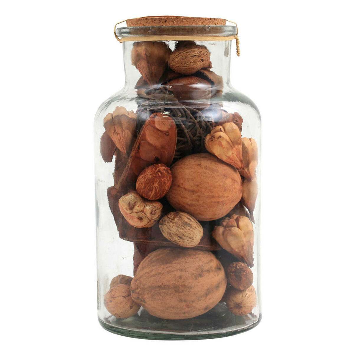 Bild 1 von Dekoflasche, Hellbraun, Glas, 14x27x14 cm, Dekoration, Skulpturen & Dekoobjekte, Dekoobjekte