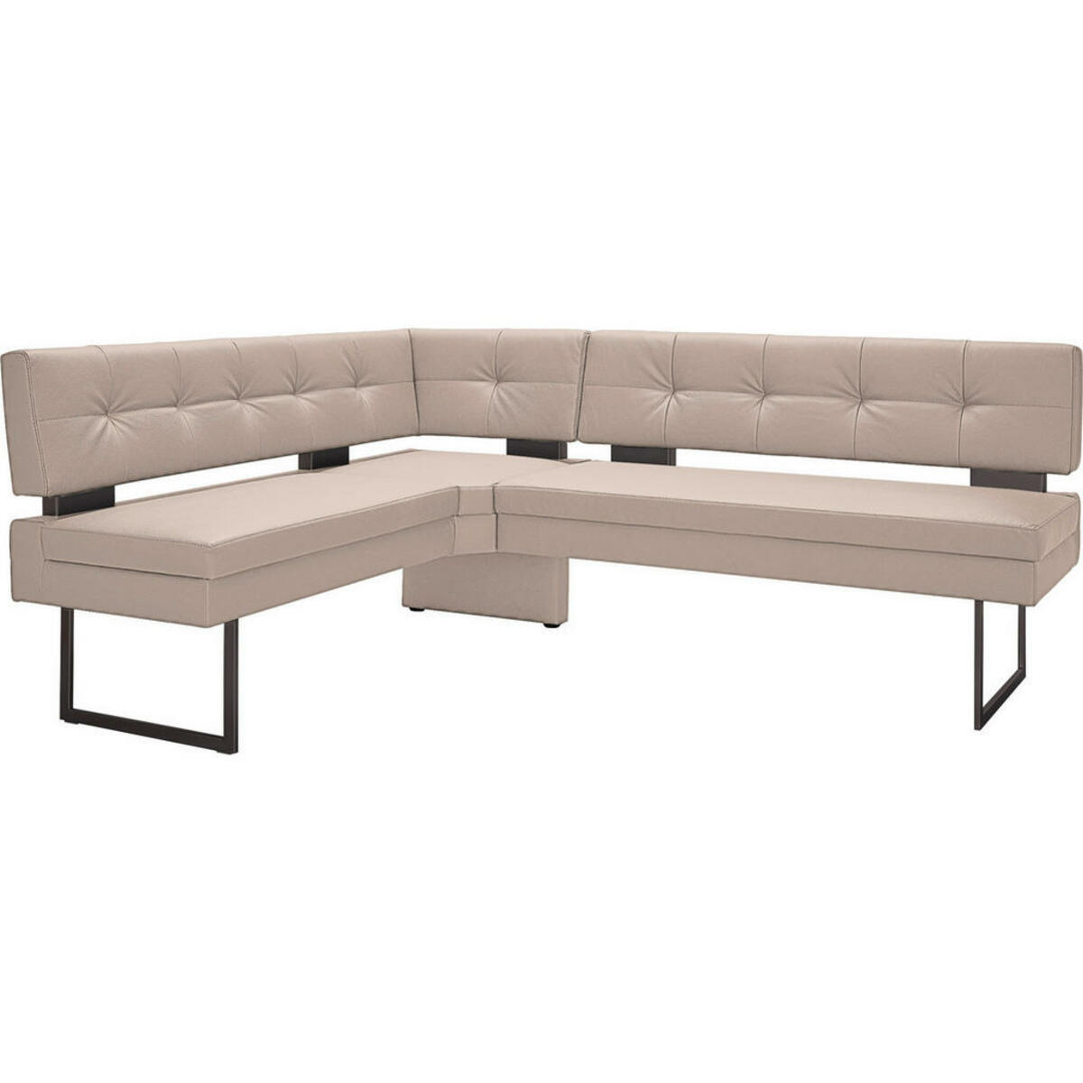 Bild 1 von Dieter Knoll Eckbank, Creme, Metall, Textil, 3-4-Sitzer, L-Form, 200x158 cm, Emas, Dgm, Lederauswahl, Stoffauswahl, Typenauswahl, planbar, Truhe im Sitz, mit Rückenlehne, Esszimmer, Bänke, Eckbänk