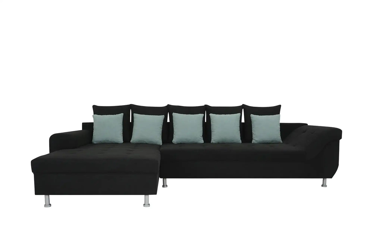 Bild 1 von Polsterecke  Ankara ¦ schwarz ¦ Maße (cm): B: 323 H: 90 T: 199 Sofas > Ecksofas - Sconto