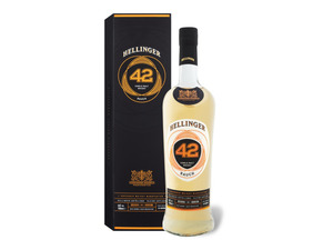 Hellinger 42 Single Malt Whisky Rauch mit Geschenkbox 46% Vol, 
         0.7-l