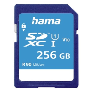 Hama SDXC 256GB Class 10 UHS-I 90MB/s