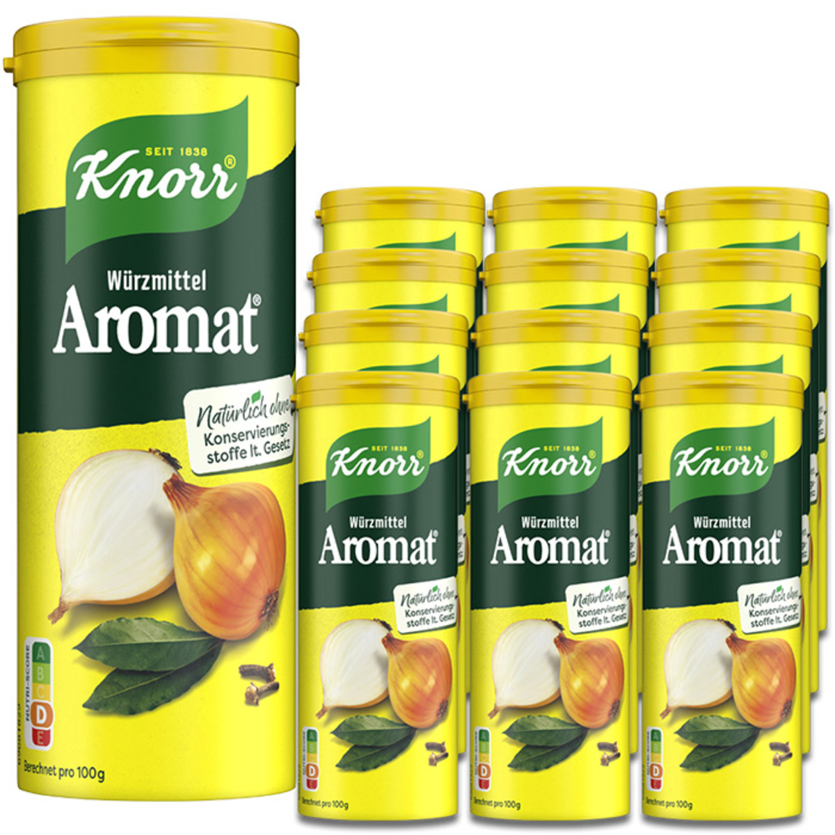 Bild 1 von Knorr Würzmittel Aromat Streuer 12x100G