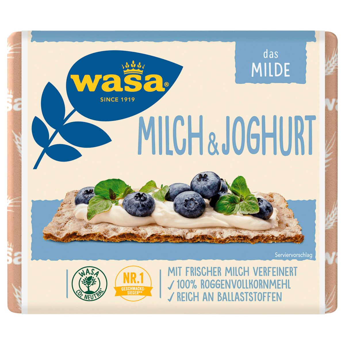 Bild 1 von Wasa Knäckebrot Milch & Joghurt 230g