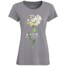 Bild 1 von Damen T-Shirt mit Blumen-Print GRAU