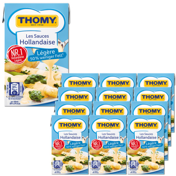 Bild 1 von Thomy Les Sauces Hollandaise Legérè 12x250ML