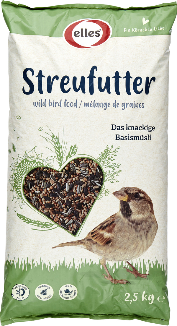 Bild 1 von Elles Streufutter für Wildvögel 2,5 kg