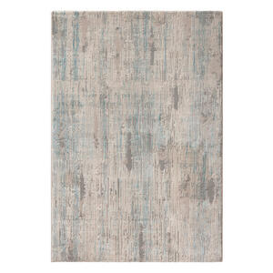 Webteppich Amatis, Blau, Textil, Abstraktes, rechteckig, 120x170 cm, Oeko-Tex® Standard 100, für Fußbodenheizung geeignet, in verschiedenen Größen erhältlich, antistatisch, pflegeleicht, strapa