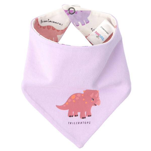 Bild 1 von Baby Bandana mit Dino-Motiven HELLLILA