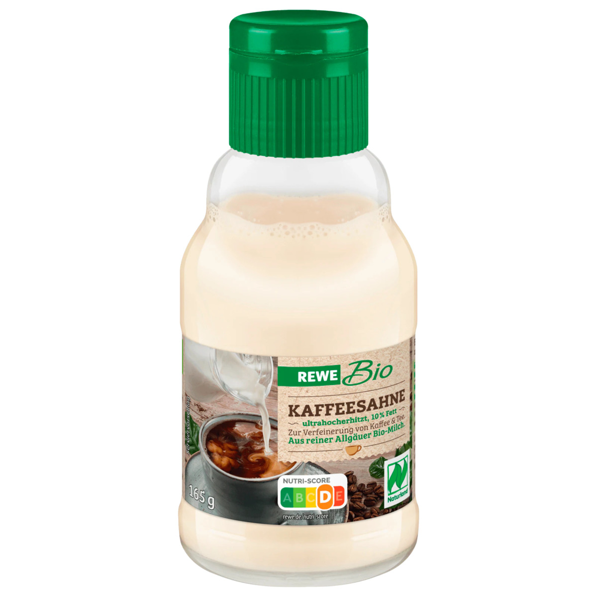 Bild 1 von REWE Bio Kaffeesahne 10% Fett 165g