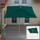 Bild 1 von Sonnenschirm Castellammare, Gartenschirm, 2x3m rechteckig neigbar, Polyester/Alu 4,5kg UV-Schutz 50+ ~ grün
