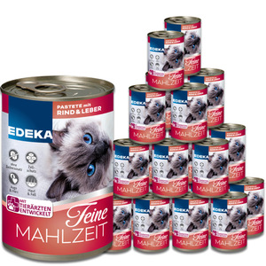 EDEKA Feine Mahlzeit Pastete mit Rind & Leber 20x400g