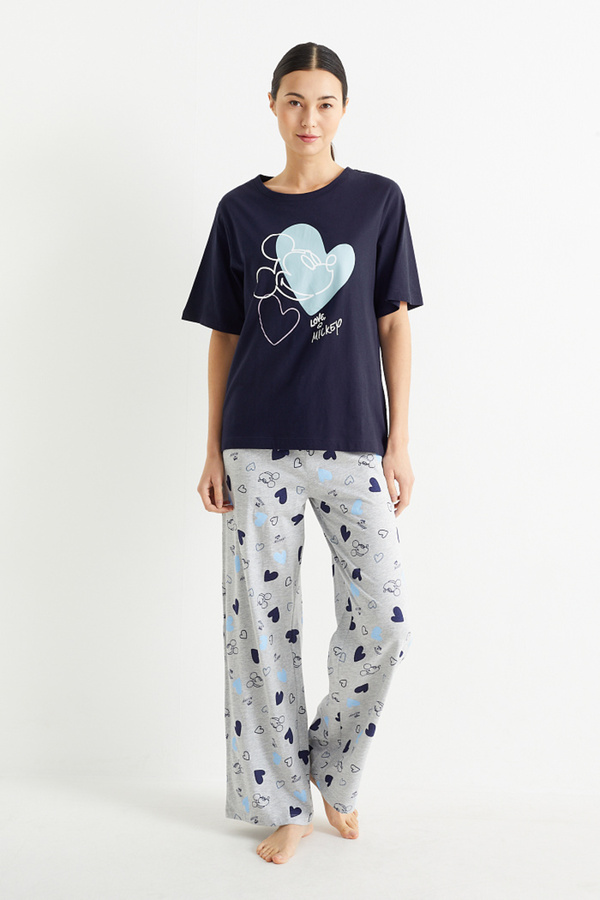 Bild 1 von C&A Pyjama-Micky Maus, Blau, Größe: S