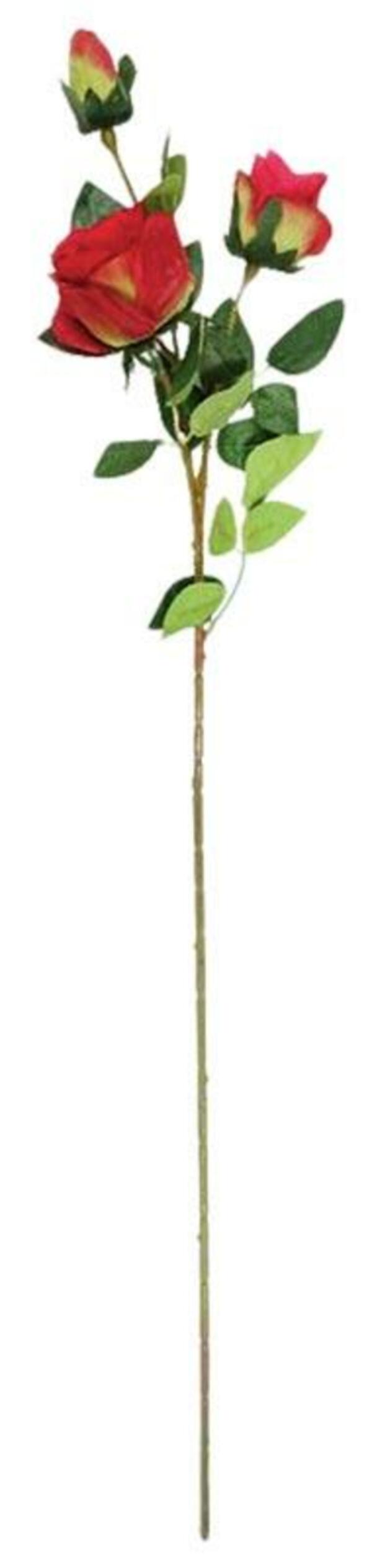 Bild 1 von künstlicher Rosenstrauch ca. 79 cm groß