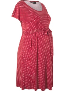 Shirt-Umstandskleid, Kurzarm, 40/42, Rot