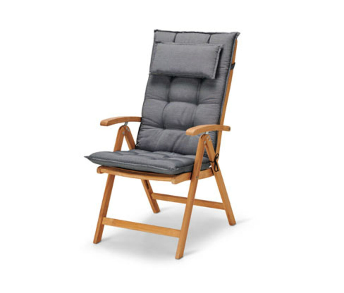 Bild 1 von Premium-Hochlehnerauflage, hellgrau