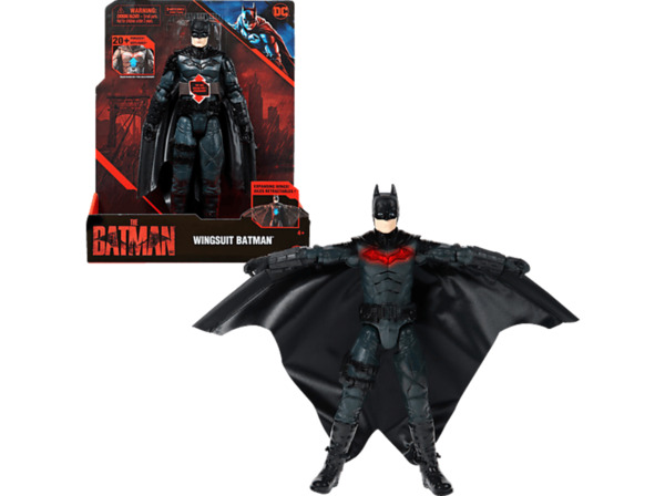 Bild 1 von SPIN MASTER BAT Batman Movie - 30cm Feature Actionfigur Schwarz, Schwarz