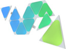 Bild 1 von NANOLEAF Shapes Triangles Mini Expansion Pack - 10 Panels Vernetzte Innenbeleuchtung Erweiterung Multicolor/Warmweiß/Tageslichtweiß, Weiß