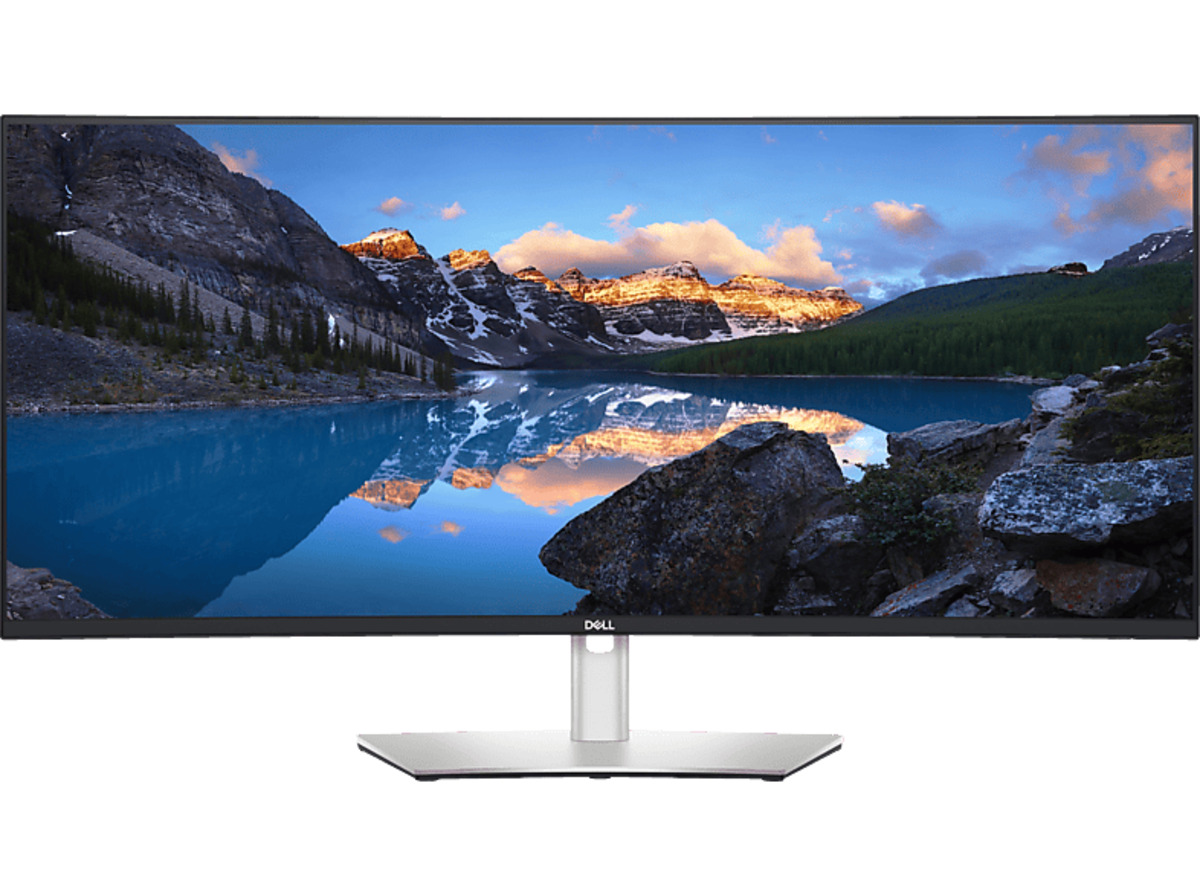 Bild 1 von DELL - B2B UltraSharp U3824DW 37,5 Zoll WQHD Business Monitor (8 ms Reaktionszeit, 60 Hz), Schwarz, Silber