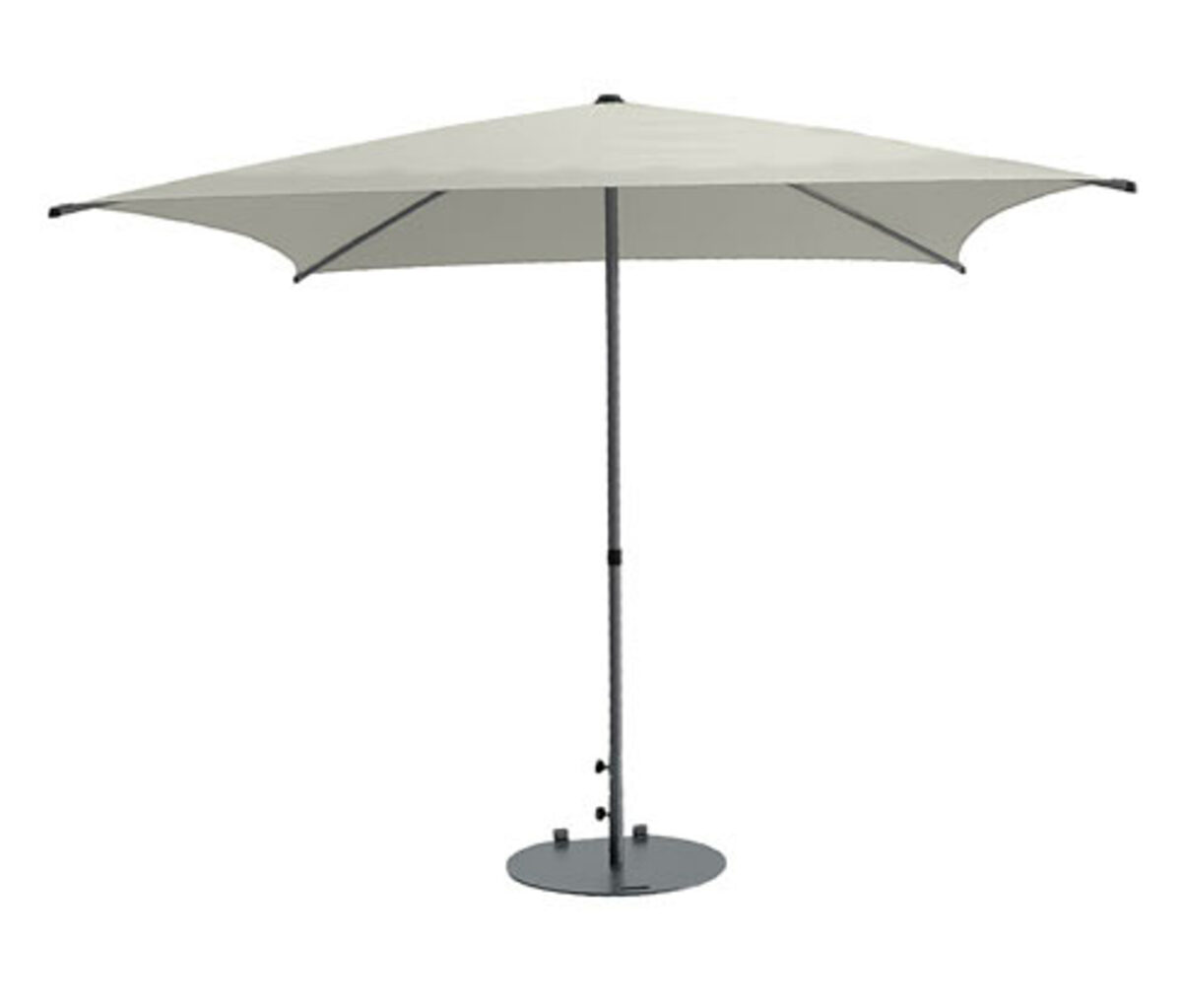 Bild 1 von Leco Marktschirm, ca. 250 x 250 cm, hellgrau
