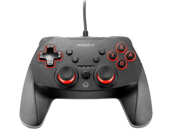 Bild 1 von SNAKEBYTE Game:Pad SW™ Controller Schwarz/Rot für Nintendo Switch, Schwarz/Rot