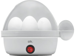 OK. OEB 102-W Eierkocher(Anzahl Eier: 7), Weiß