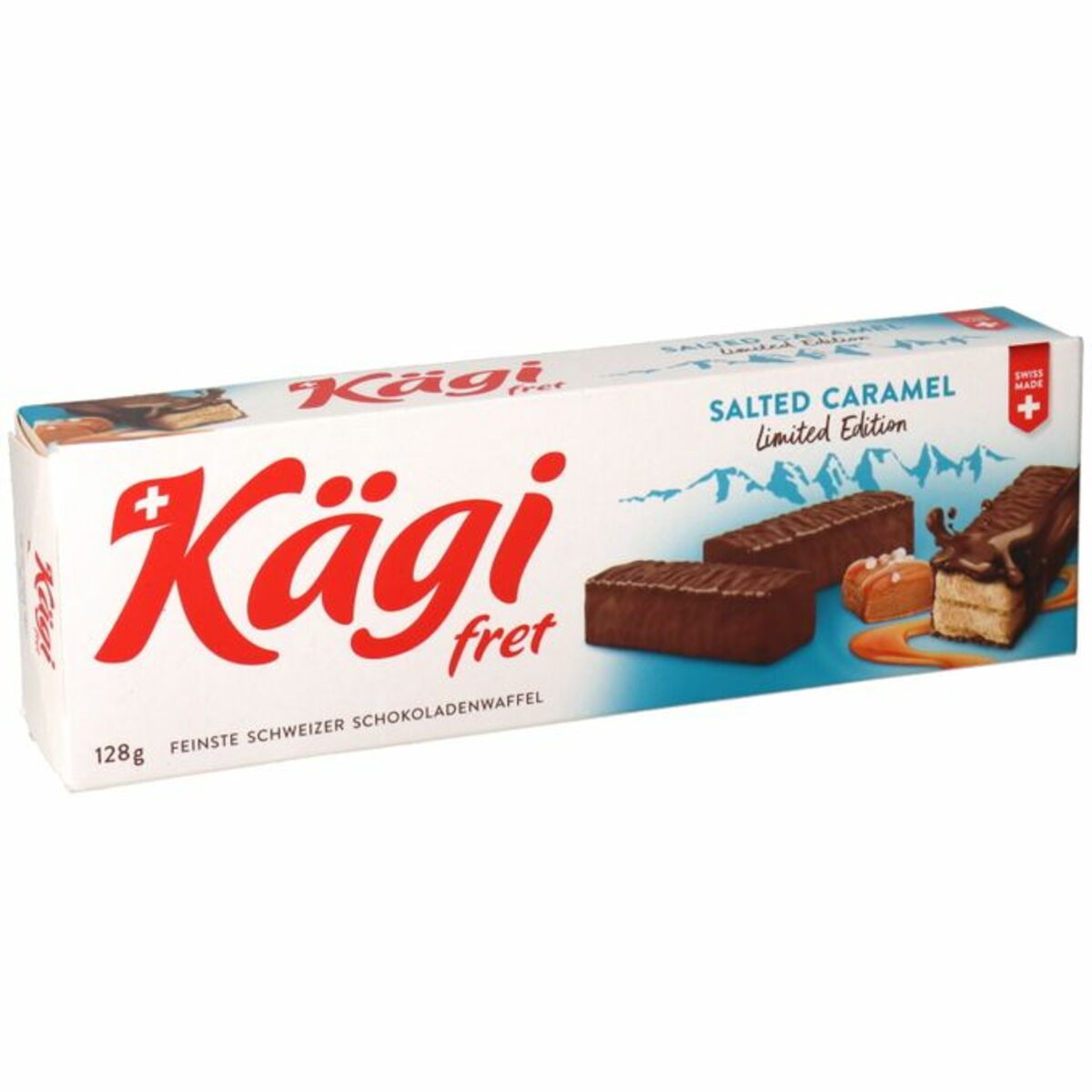 Bild 1 von Kägi fret 2 x Schokoladenwaffeln Salted Caramel