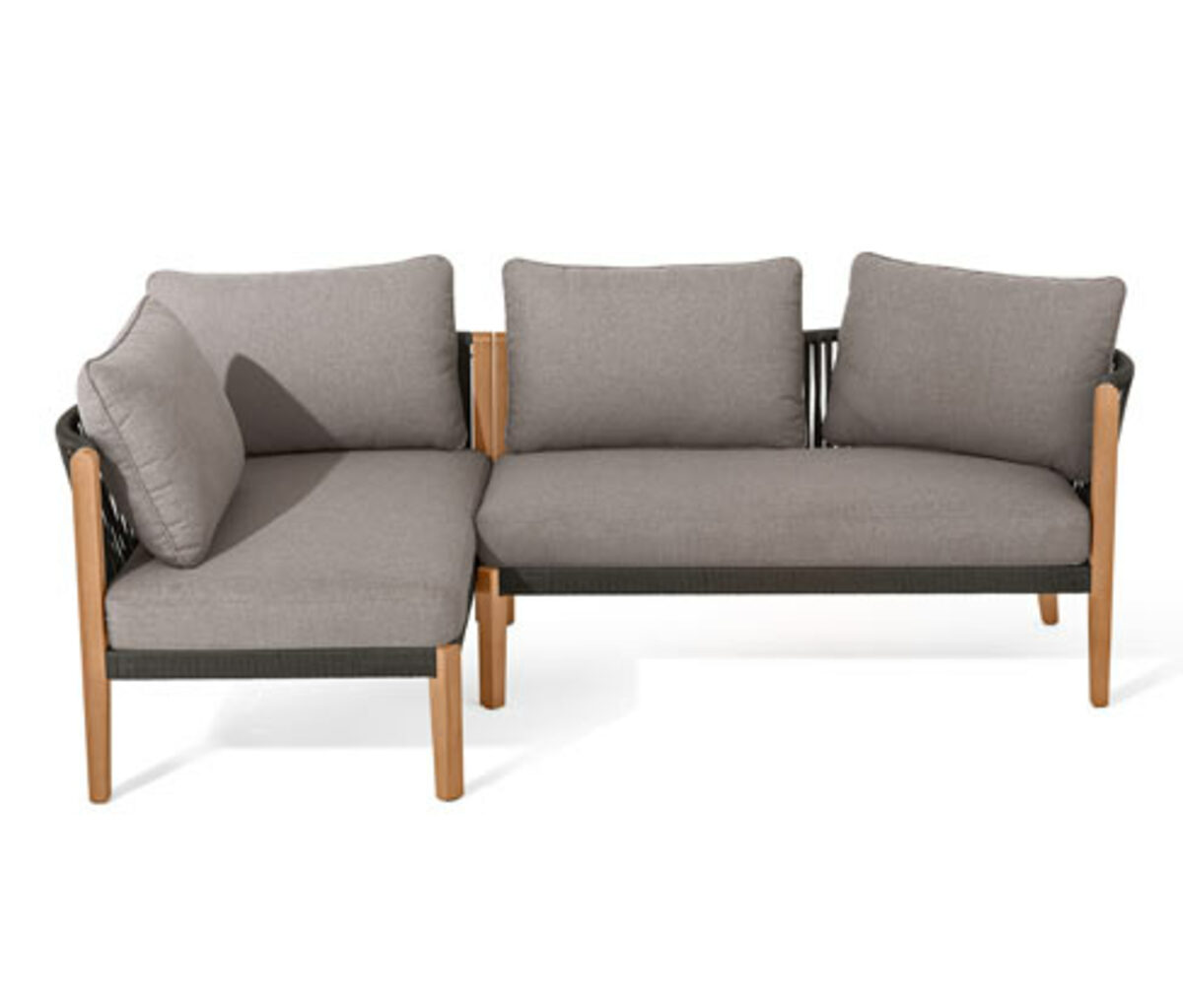 Bild 1 von Flexible Lounge-Ecke mit Textilgeflecht