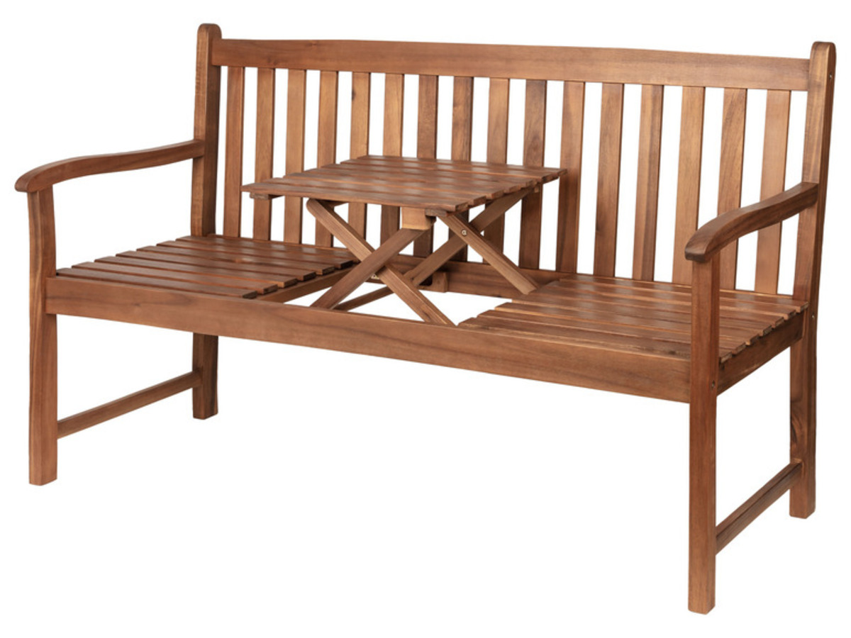 Bild 2 von LIVARNO home Akazie Gartenbank »Sevilla« mit Klapptisch