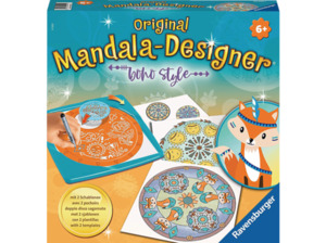 RAVENSBURGER Midi Mandala-Designer Boho Style 20019 Malspielzeug Mehrfarbig, Mehrfarbig