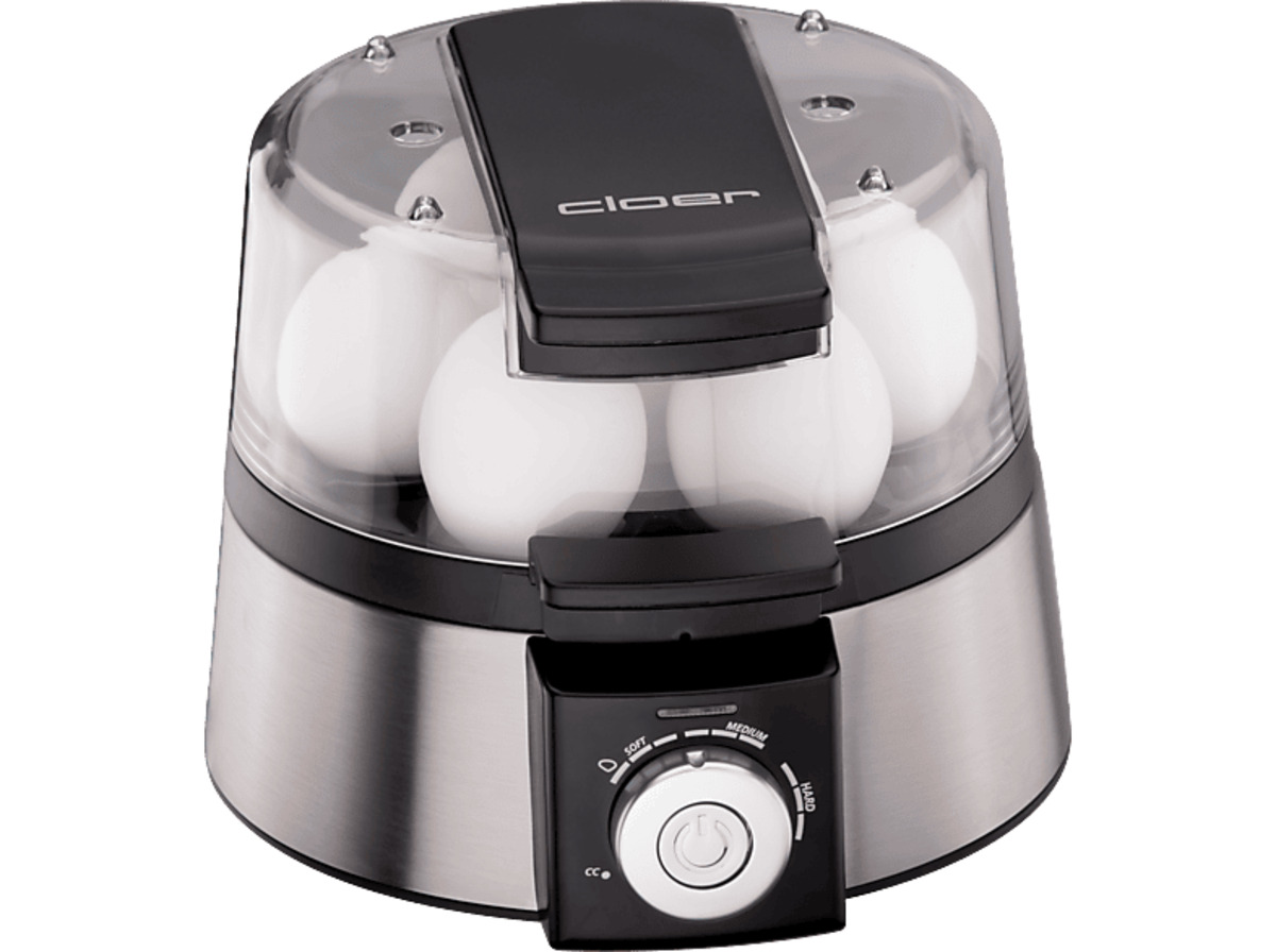 Bild 1 von CLOER 6070 EDS Eierkocher(Anzahl Eier: 7), Edelstahl/Schwarz