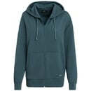 Bild 1 von Damen Sweatjacke mit Kapuze DUNKELPETROL