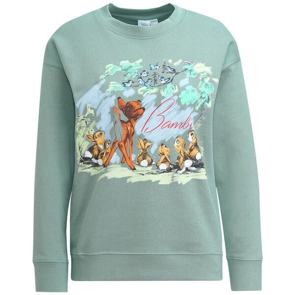 Bild 1 von Disney Classics Sweatshirt mit Bambi-Motiv SCHILFGRÜN