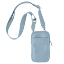 Bild 1 von Damen Handytasche aus Lederimitat HELLBLAU