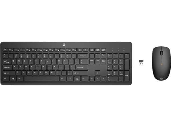 Bild 1 von HP - B2B 235 Wireless Tastatur & Maus Set, Schwarz, Schwarz