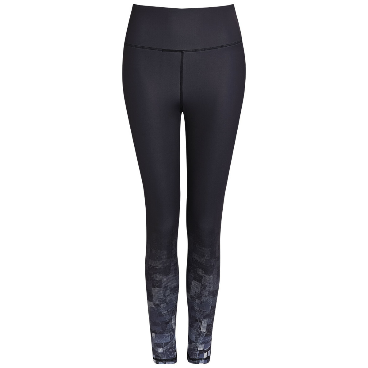 Bild 1 von 7/8 Damen Sport-Leggings mit Grafikmuster DUNKELGRAU