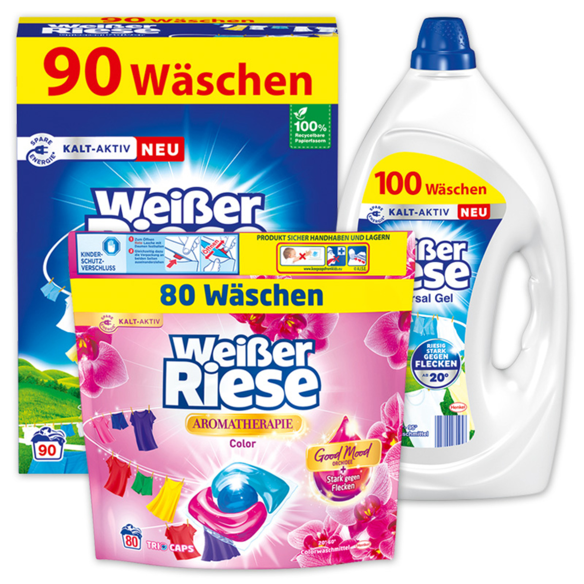 Bild 1 von Weißer Riese Waschmittel