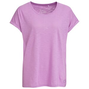 Damen T-Shirt mit Flammgarn HELLLILA