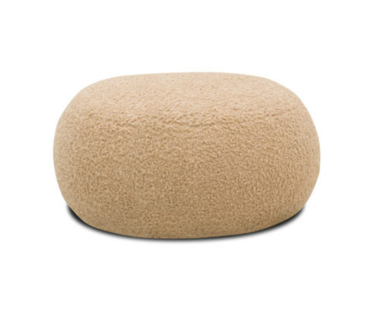 Bild 1 von Hocker »Ruka«, taupe, ca. 85 x 85 cm