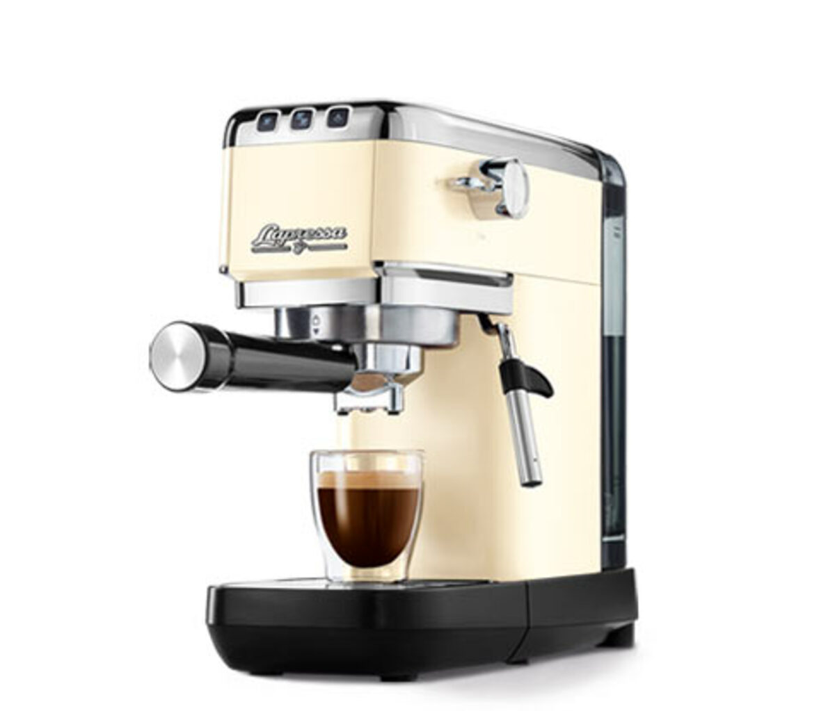 Bild 1 von Siebträgermaschine »Lapressa«, creme-weiß